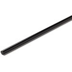 RS PRO Black Acetal Rod, 1m x 45mm Diameter