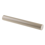 RS PRO Beige Polyetheretherketone PEEK Rod, 300mm x 36mm Diameter