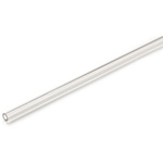 RS PRO Clear Round Acrylic Tube, 1m x 6mm OD x 3.2mm ID