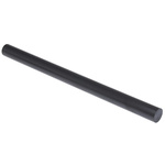 RS PRO Black Polyetheretherketone PEEK Rod, 300mm x 20mm Diameter