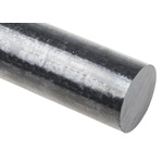 RS PRO Black Polyphenylene Sulphide (PPS) Rod, 500mm x 40mm Diameter