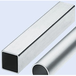 Square Galvanised Steel Metal Tube, 2m L, 30mm W, 30mm H