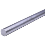 RS PRO Silver Steel Rod 1/2in Diameter, 1m L