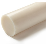 RS PRO Natural Nylon Rod, 500mm x 150mm Diameter