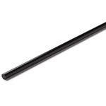 RS PRO Black Acetal Rod, 500mm x 80mm Diameter