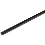 RS PRO Black Acetal Rod, 500mm x 100mm Diameter