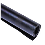 RS PRO Black Rubber Sheet, 1m x 600mm x 1.5mm