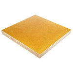 Tufnol Brown Plastic Sheet, 285mm x 285mm x 25mm, Phenolic Resin, Weave Cotton