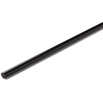 RS PRO Black Acetal Rod, 500mm x 150mm Diameter