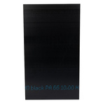 RS PRO Black Plastic Sheet, 500mm x 300mm x 10mm