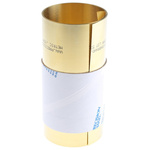 Brass Shim, 2.5m x 150mm x 0.15mm