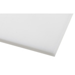 RS PRO White Plastic Sheet, 500mm x 300mm x 10mm