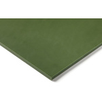 RS PRO Green Plastic Sheet, 500mm x 500mm x 15mm