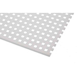 RS PRO White Plastic Sheet, 500mm x 500mm x 2mm