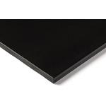 RS PRO Black Plastic Sheet, 500mm x 305mm x 30mm, Polyamide 6.6 glass fibre reinforced 30%