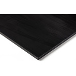 RS PRO Black Plastic Sheet, 500mm x 500mm x 30mm