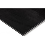 RS PRO Black Plastic Sheet, 500mm x 500mm x 50mm