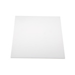 RS PRO White Plastic Sheet, 300mm x 300mm x 8mm