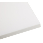 RS PRO White Plastic Sheet, 300mm x 300mm x 10mm