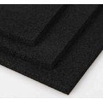 Nitto Black Rubber Sheet, 1m x 500mm x 10mm