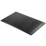 RS PRO Black Plastic Sheet, 500mm x 300mm x 10mm