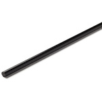 RS PRO Black Acetal Rod, 1m x 60mm Diameter