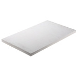 RS PRO White Plastic Sheet, 500mm x 300mm x 20mm