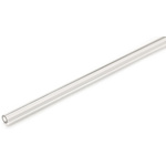 RS PRO Clear Round Acrylic Tube, 1m x 25mm OD x 19mm ID