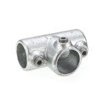 RS PRO T-Connector Connecting Component, Strut Profile Type 1, Round Tube Size Type 1