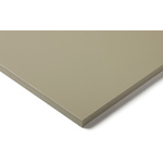 RS PRO Beige Plastic Sheet, 1000mm x 500mm x 15mm