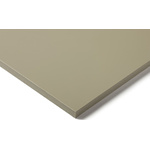 RS PRO Beige Plastic Sheet, 1000mm x 500mm x 20mm