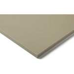 RS PRO Beige Plastic Sheet, 1000mm x 500mm x 25mm