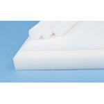 RS PRO White Plastic Sheet, 500mm x 330mm x 25mm