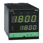 Gefran 1800 PID Temperature Controller, 96 x 96 (1/4 DIN)mm, 3 Output Relay, 100 V ac, 240 V ac Supply Voltage ON/OFF