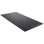 RS PRO Black Plastic Sheet, 1000mm x 500mm x 8mm