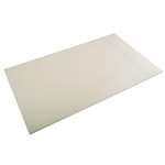 RS PRO Natural Plastic Sheet, 500mm x 305mm x 5mm