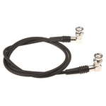 TE Connectivity Male BNC to Male BNC RG58 Coaxial Cable, 50 Ω
