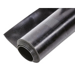 RS PRO Black Rubber Sheet, 1m x 1.2m x 1.5mm
