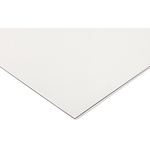 RS PRO Clear Plastic Sheet, 1250mm x 1250mm x 1mm