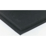 RS PRO Black Rubber Sheet, 1m x 2m x 10mm