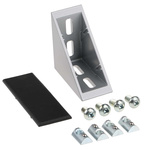 RS PRO Angle Bracket Connecting Component, Strut Profile 40 mm, Groove Size 8mm