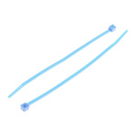 HellermannTyton Blue Cable Tie ETFE High Chemical Resistance, 100mm x 2.5 mm