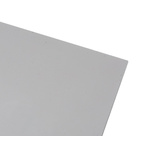 RS PRO Satin/Gloss White Plastic Sheet, 600mm x 600mm x 2.5mm
