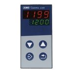 Jumo QUANTROL PID Temperature Controller, 48 x 96mm, 2 Output Analogue, 110  240 V ac Supply Voltage
