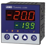 Jumo QUANTROL PID Temperature Controller, 96 x 96mm, 2 Output Logic, Relay, 110 → 240 V ac Supply Voltage P, PD,