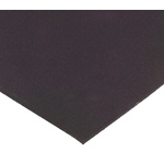 RS PRO Black Rubber Sheet, 1m x 600mm x 3mm