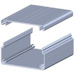 RS PRO Structural System Cable Management, 8mm GrooveSlot 40 x 80 68mm Internal Width 35mm Internal Height, 2m L