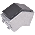 Bosch Rexroth M8, S12 45° Connector Connecting Component, Strut Profile 40 mm, Groove Size 10mm