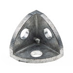 RS PRO M5 Angle Bracket Connecting Component, Strut Profile 20 mm, Groove Size 5mm