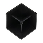 RS PRO 3-Way Connector Connecting Component, Strut Profile 20 mm, Groove Size 5mm